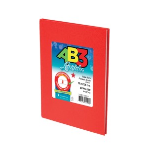 LAPRIDA CUADERNO ARAÑA ROJO AB3 RAYADO T/D x 50hj